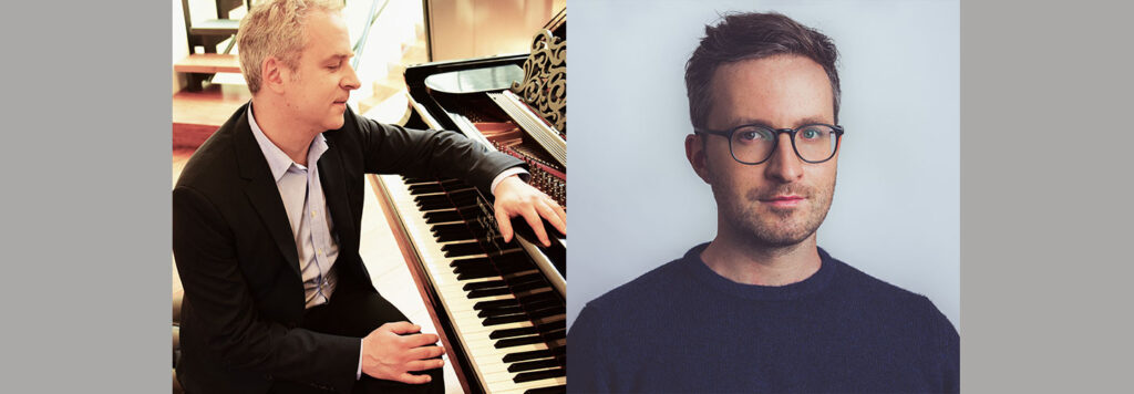 Jeremy Denk and Conor Hanick photo