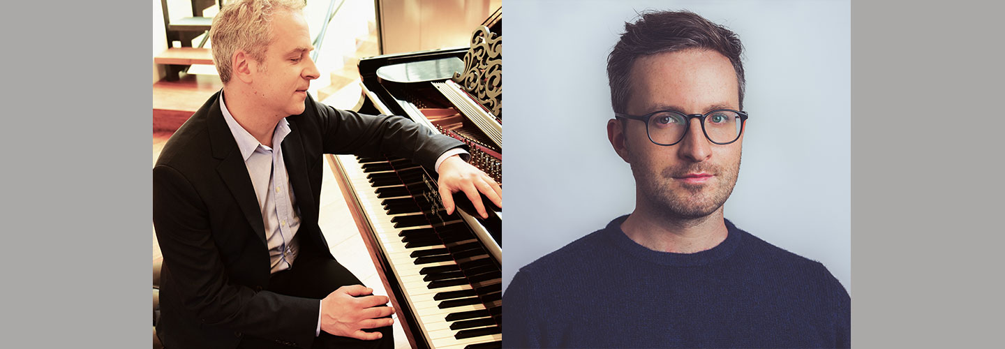 Jeremy Denk and Conor Hanick photo
